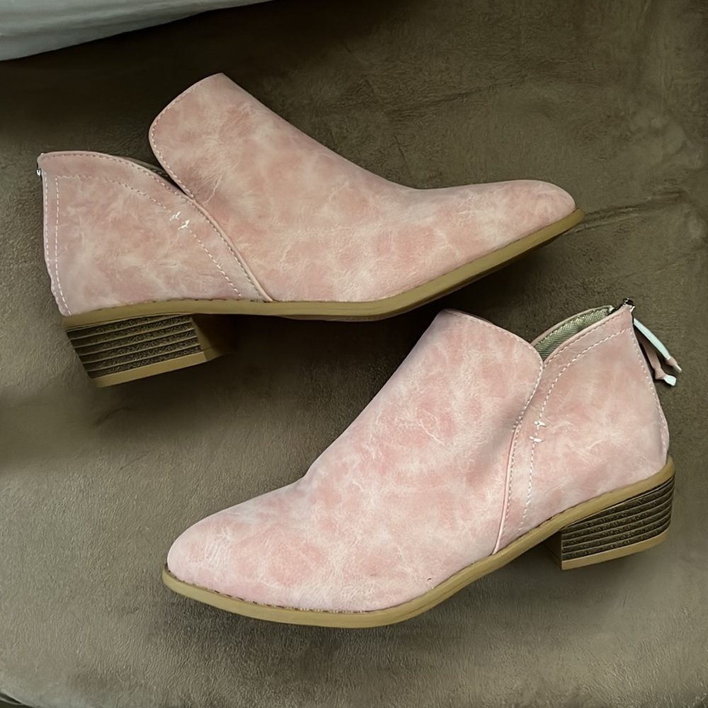 Pink Ankle Boots for Women